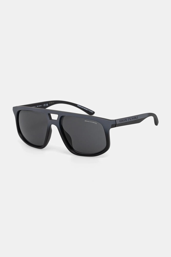 Armani Exchange okulary przeciwsłoneczne 0AX4161SU szary AA00
