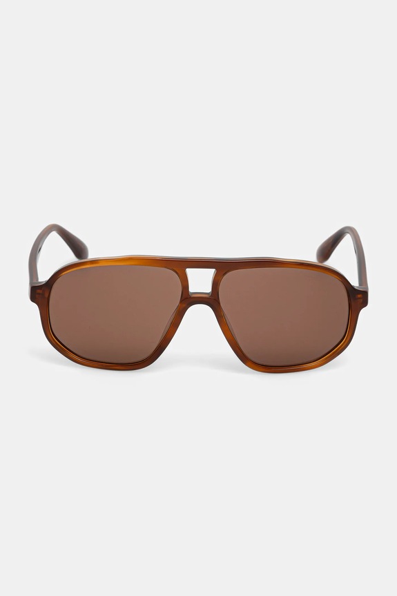 Akcesoria Emporio Armani okulary przeciwsłoneczne 0EA4263U brązowy