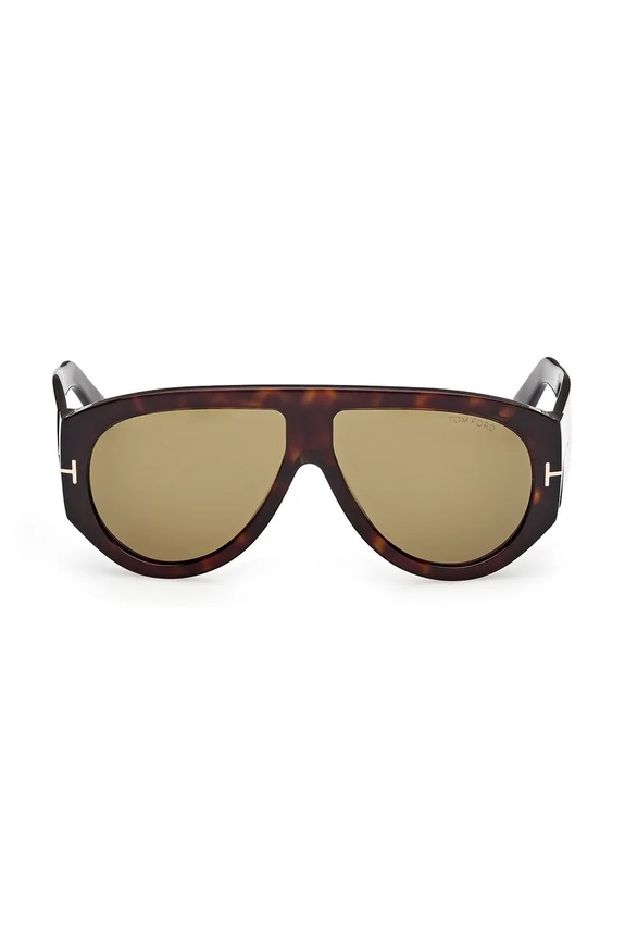 Akcesoria Tom Ford okulary przeciwsłoneczne Bronson FT1044.6052N brązowy