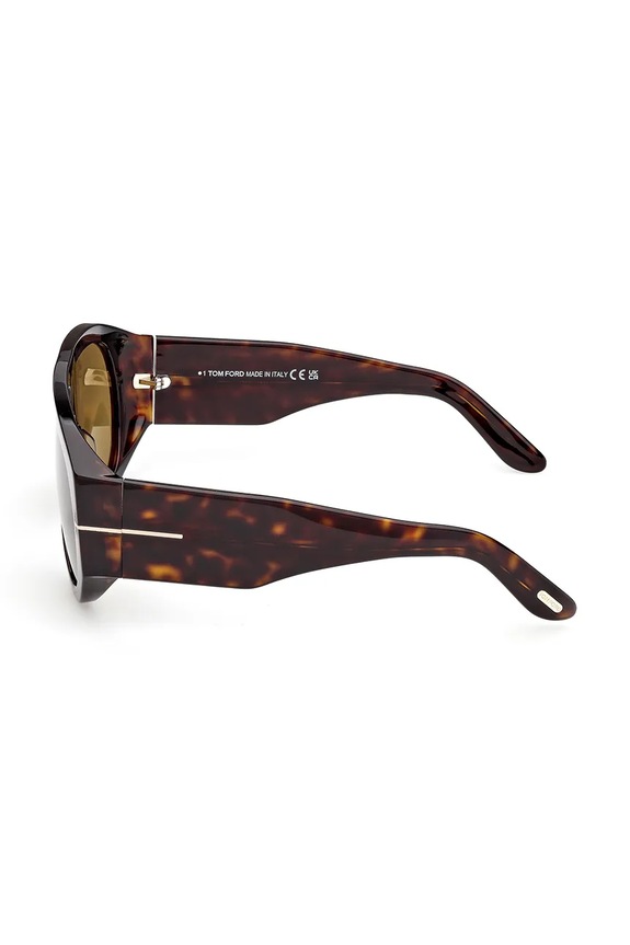 Tom Ford okulary przeciwsłoneczne Bronson brązowy FT1044.6052N