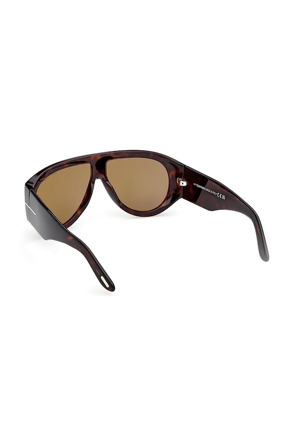 Tom Ford okulary przeciwsłoneczne Bronson FT1044.6052N brązowy