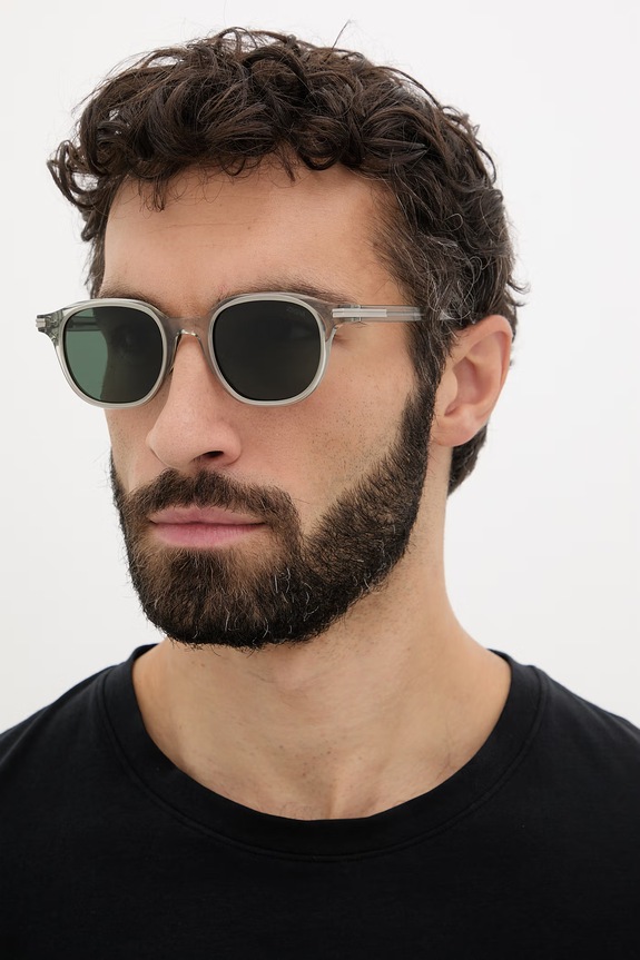 Γυαλιά ηλίου Zegna ομοιόμορφος διαφανή EZ0285.5093N