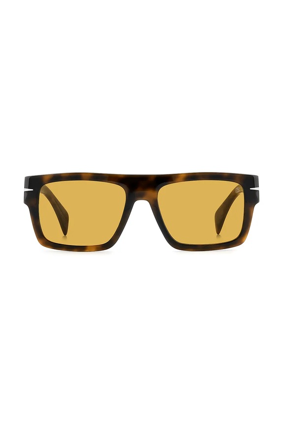 Accesorii David Beckham ochelari de soare Wayfarer bărbătești DB.7161/S maro