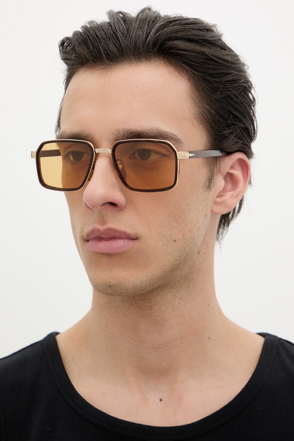 David Beckham ochelari de soare transparent maro DB.7158/S