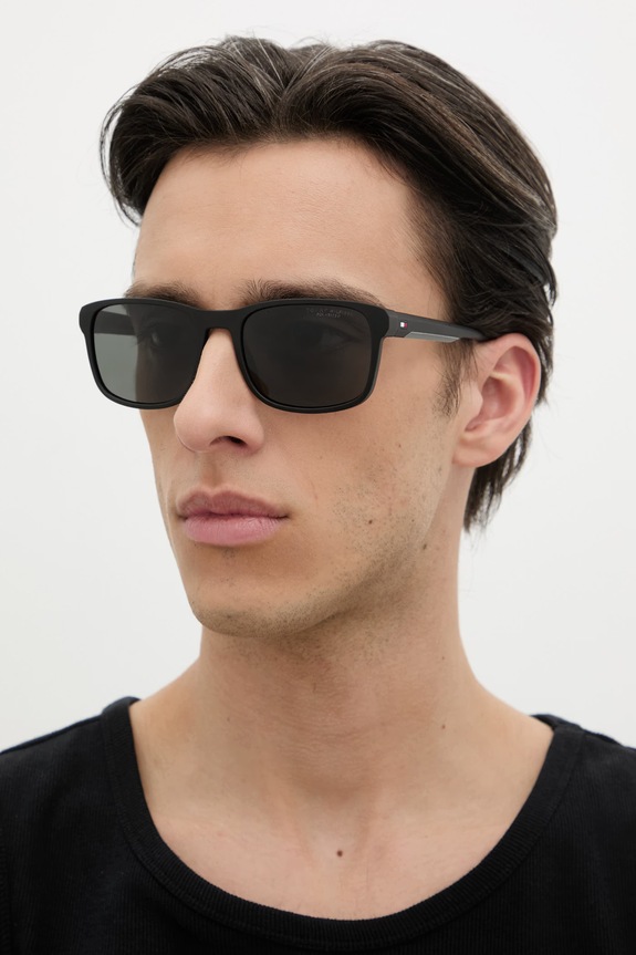 Tommy Hilfiger ochelari de soare dreptunghiular negru TH.2325/S