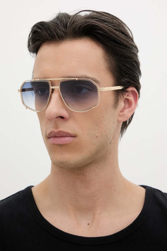 DSQUARED2 okulary przeciwsłoneczne gradientowa złoty D2.0190/S