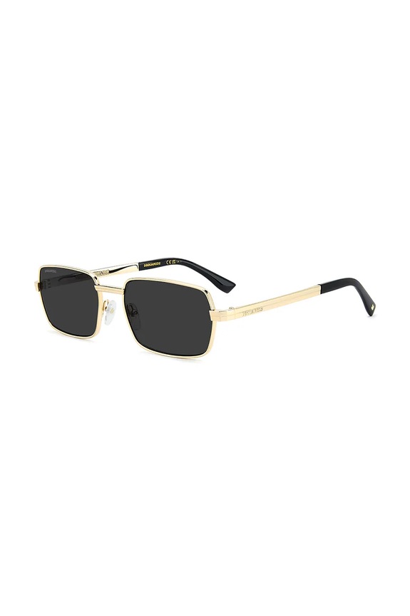 DSQUARED2 ochelari de soare geometric aur D2.0192/S