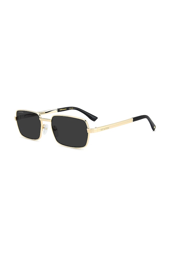 DSQUARED2 ochelari de soare geometric aur D2.0192/S