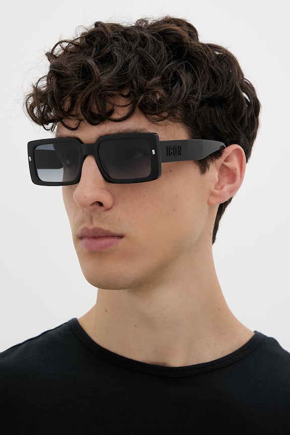 Dsquared2 okulary przeciwsłoneczne męskie czarny ICON.0029/S