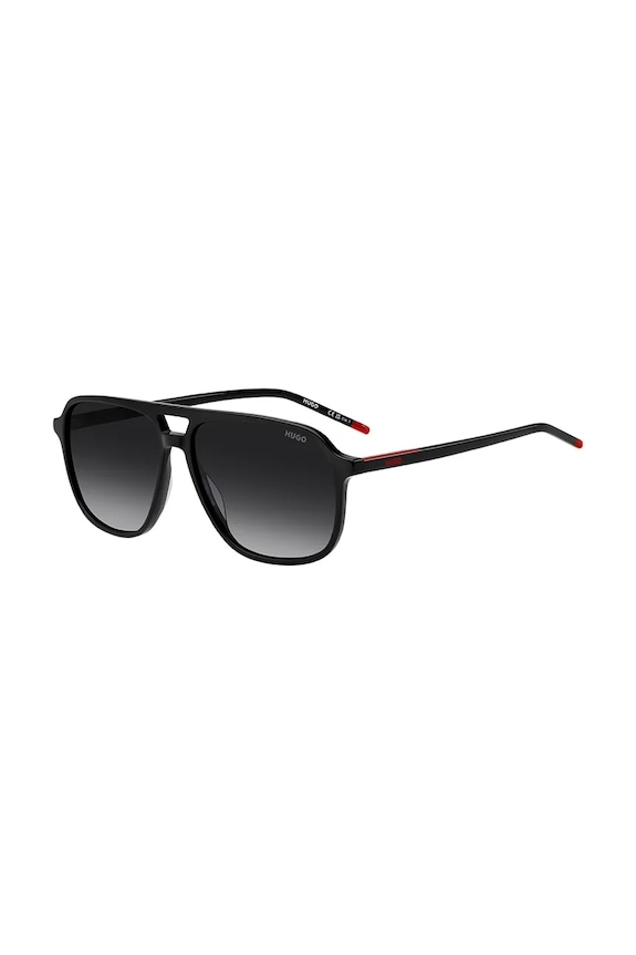 HUGO ochelari de soare uniforme negru HG.1398/S