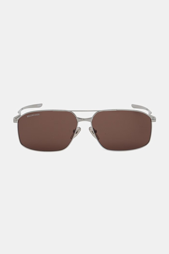 Akcesoria Balenciaga okulary przeciwsłoneczne męskie BB0492S srebrny