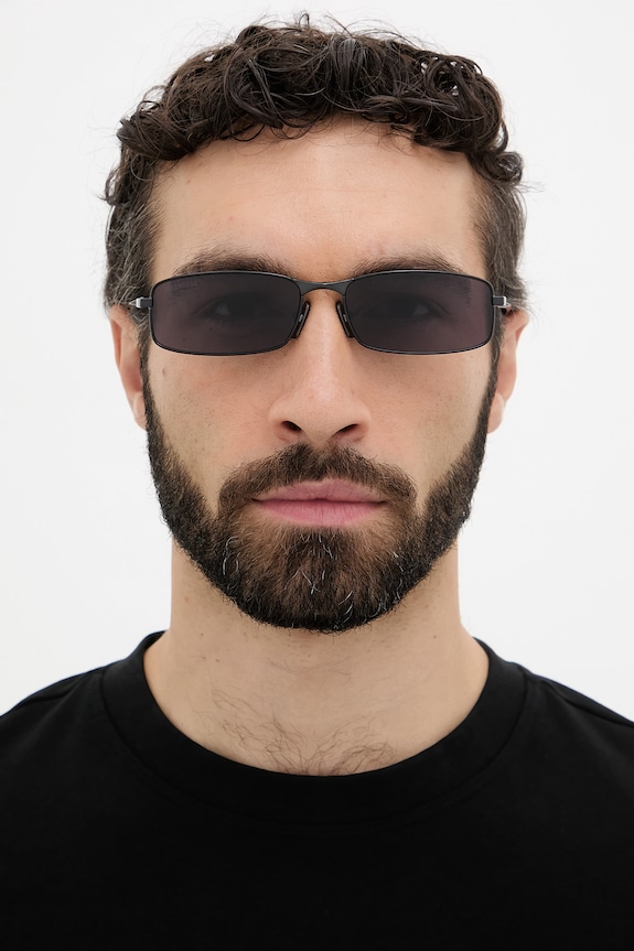 Balenciaga okulary przeciwsłoneczne męskie BB0493S czarny