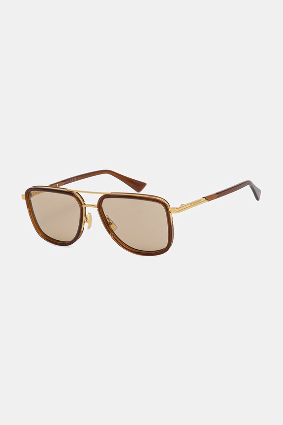 Bottega Veneta okulary przeciwsłoneczne męskie BV1463S brązowy AA00