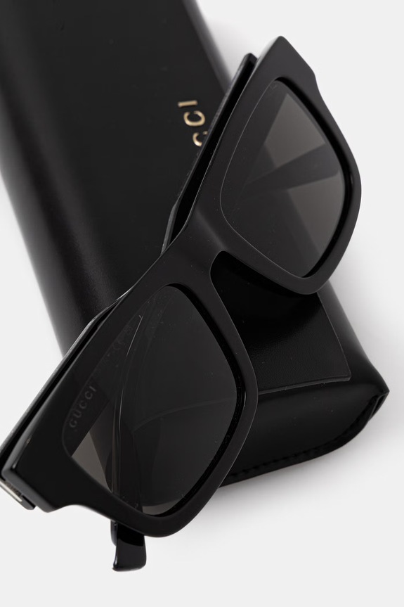 Akcesoria Gucci okulary przeciwsłoneczne męskie GG2072SA czarny