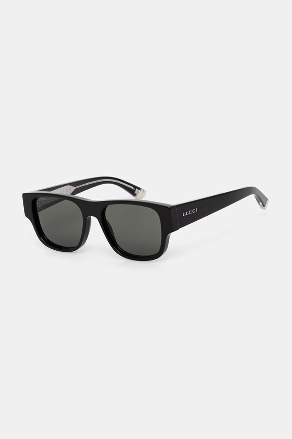 Gucci τετράγωνα γυαλιά ηλίου Ανδρικά GG2075S μαύρο AA00