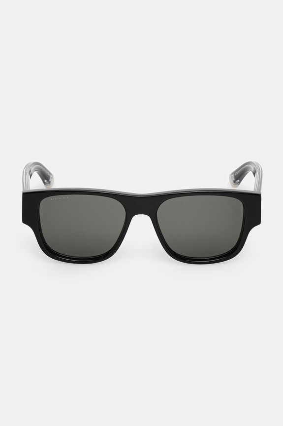 Αξεσουάρ Gucci τετράγωνα γυαλιά ηλίου Ανδρικά GG2075S μαύρο