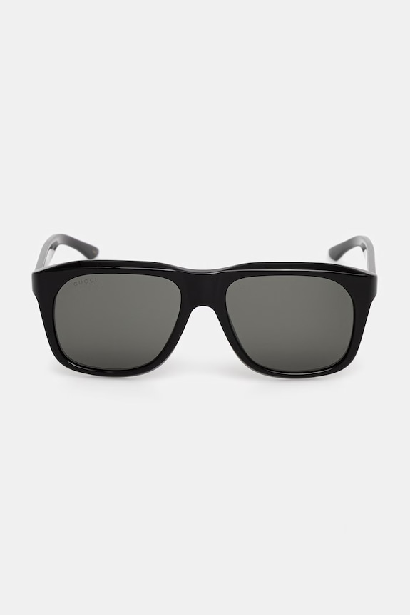 Akcesoria Gucci okulary przeciwsłoneczne kwadratowe męskie GG2077S czarny