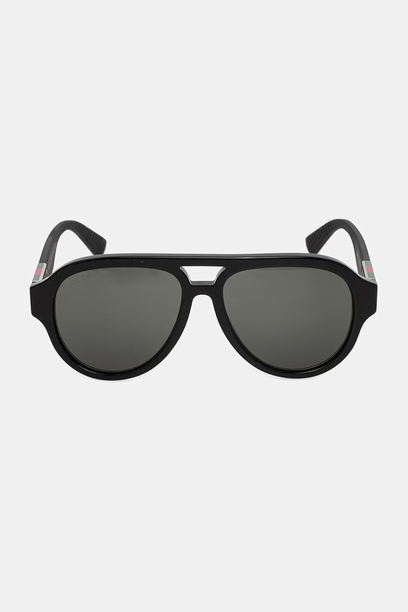 Gucci okulary przeciwsłoneczne pilotki męskie GG2088S czarny AA00