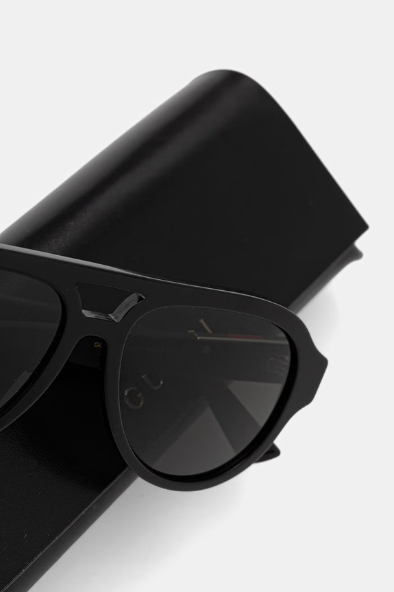 Akcesoria Gucci okulary przeciwsłoneczne pilotki męskie GG2088S czarny