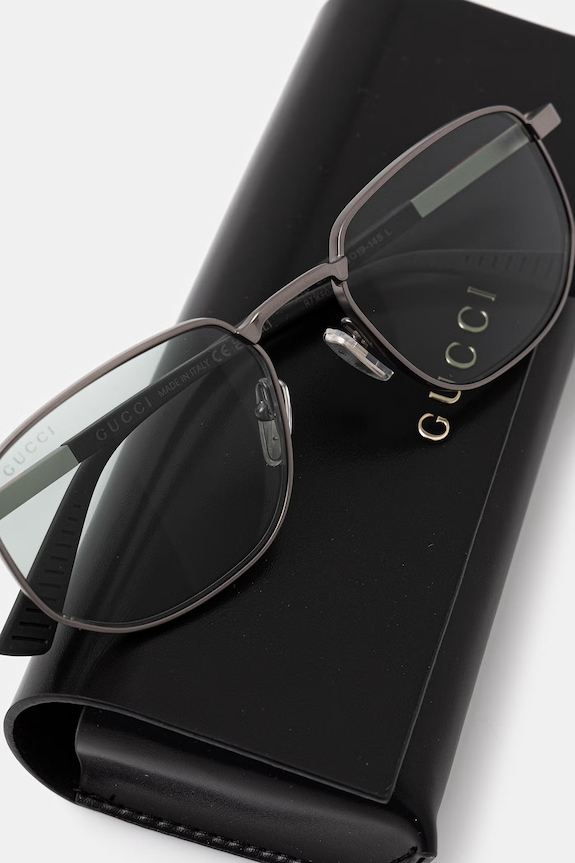 Akcesoria Gucci okulary przeciwsłoneczne męskie GG2093S szary