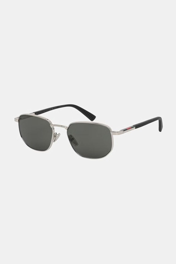 Gucci okulary przeciwsłoneczne męskie GG2093S srebrny AA00