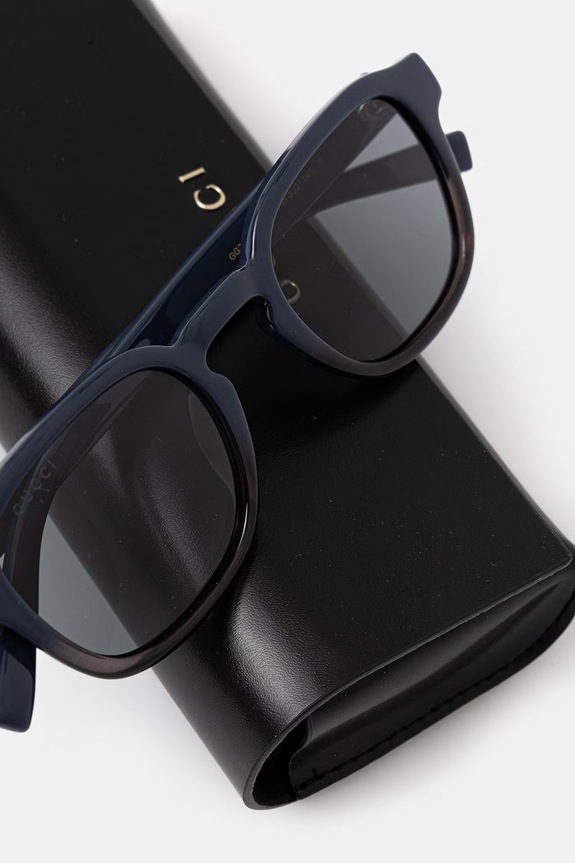 Akcesoria Gucci okulary przeciwsłoneczne męskie GG2106S granatowy