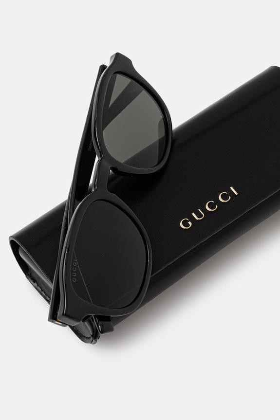 Gucci okulary przeciwsłoneczne męskie czarny GG2109SK