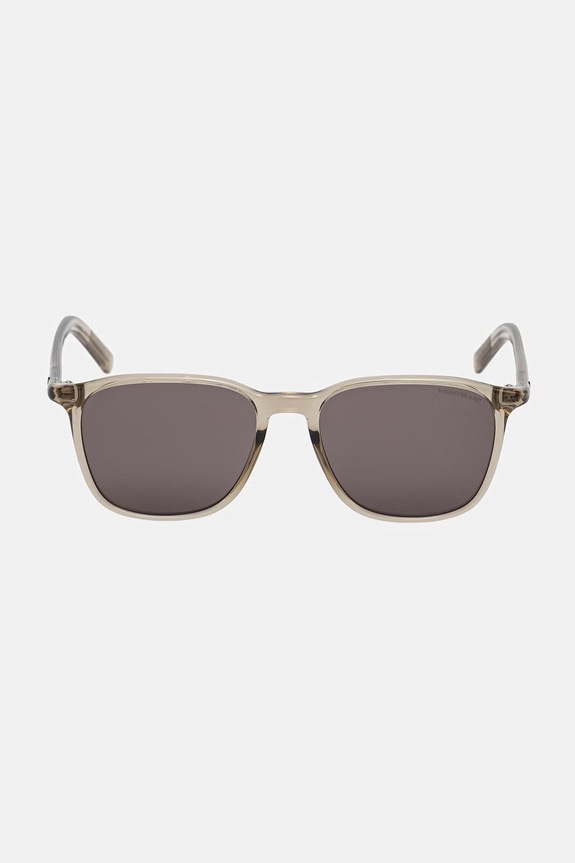 Akcesoria Montblanc okulary przeciwsłoneczne męskie MB0325S beżowy