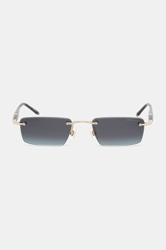 Montblanc okulary przeciwsłoneczne męskie MB0484S złoty AA00