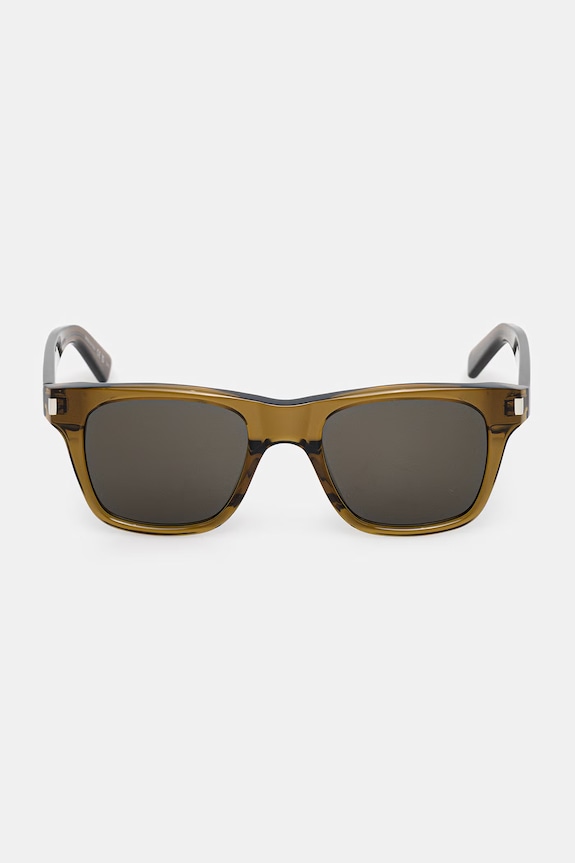 Saint Laurent okulary przeciwsłoneczne wayfarer męskie SL.875 brązowy AA00