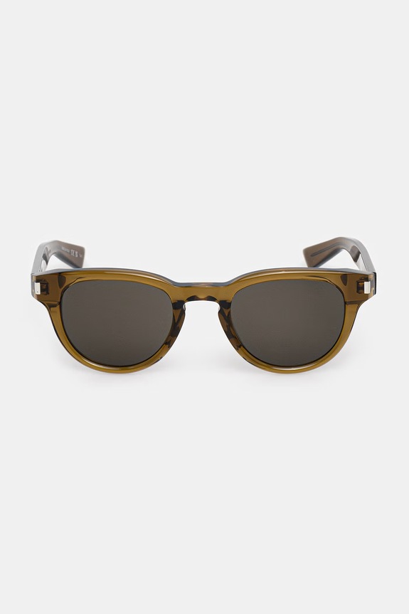 Akcesoria Saint Laurent okulary przeciwsłoneczne męskie SL.876 zielony