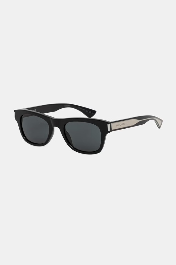 Saint Laurent okulary przeciwsłoneczne wayfarer męskie czarny SL.877