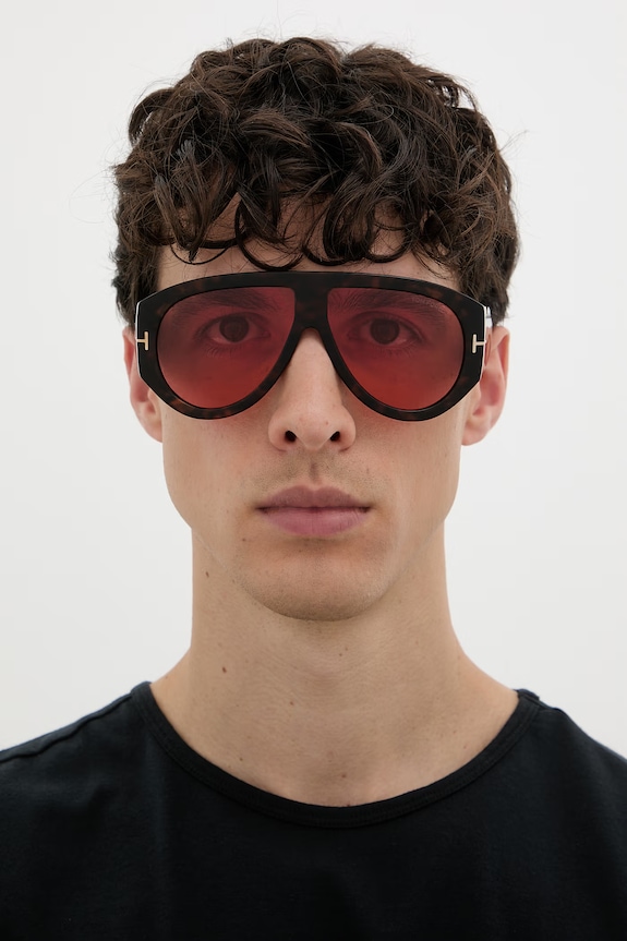 Tom Ford slnečné okuliare pánske Bronson FT1044.6052S hnedá AA00
