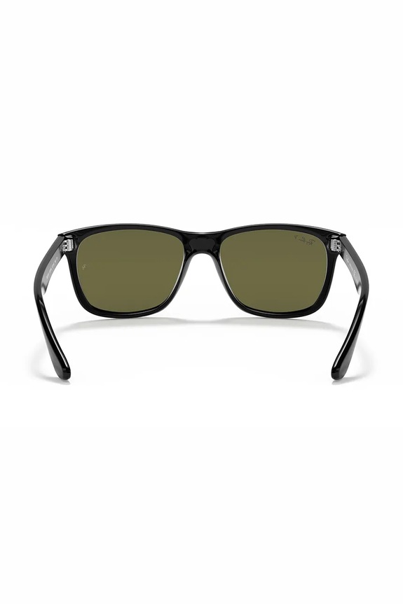 Ray-Ban okulary przeciwsłoneczne kwadratowe męskie czarny 0RB4181