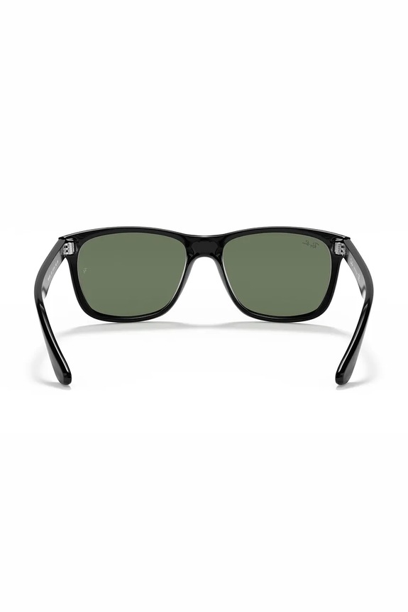Ray-Ban okulary przeciwsłoneczne kwadratowe męskie czarny 0RB4181