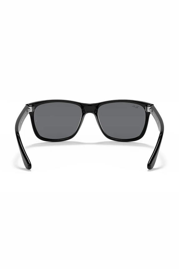 Ray-Ban okulary przeciwsłoneczne kwadratowe męskie czarny 0RB4181