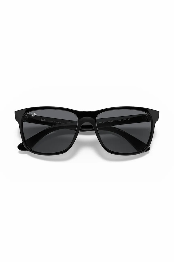 Ray-Ban okulary przeciwsłoneczne kwadratowe męskie 0RB4181 czarny