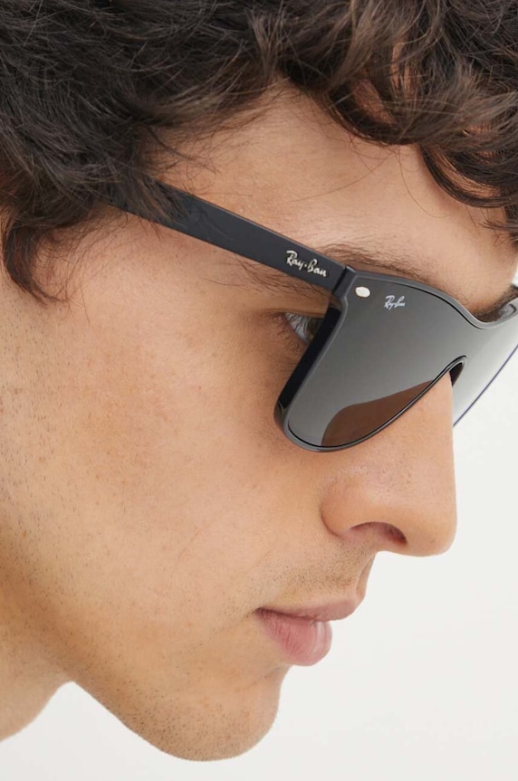 Ray-Ban okulary przeciwsłoneczne BLAZE WAYFARER czarny 0RB4440N.601/71.41