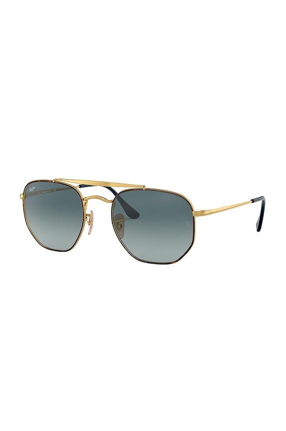 Ray-Ban – Okulary THE MARSHAL złoty 0RB3648.91023M.54