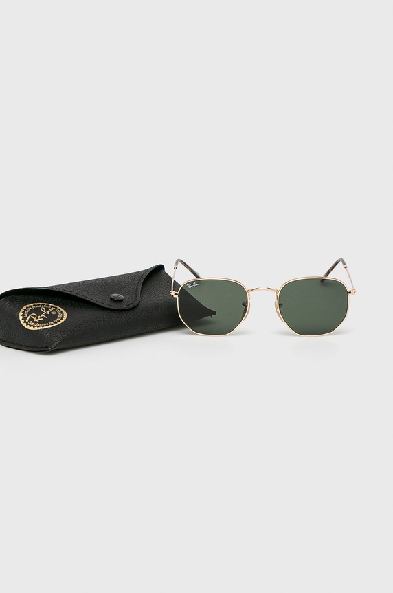 Ray-Ban – Okulary HEXAGONAL czarny 0RB3548N.1.51