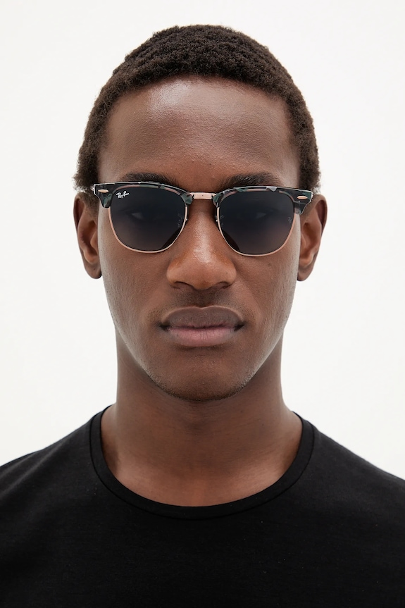Ray-Ban - Okuliare Clubmaster 0RB3016.125571.51