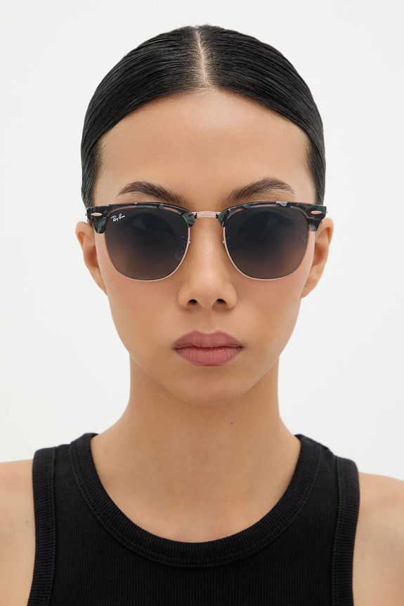 Ray-Ban - Okuliare Clubmaster 0RB3016.125571.51