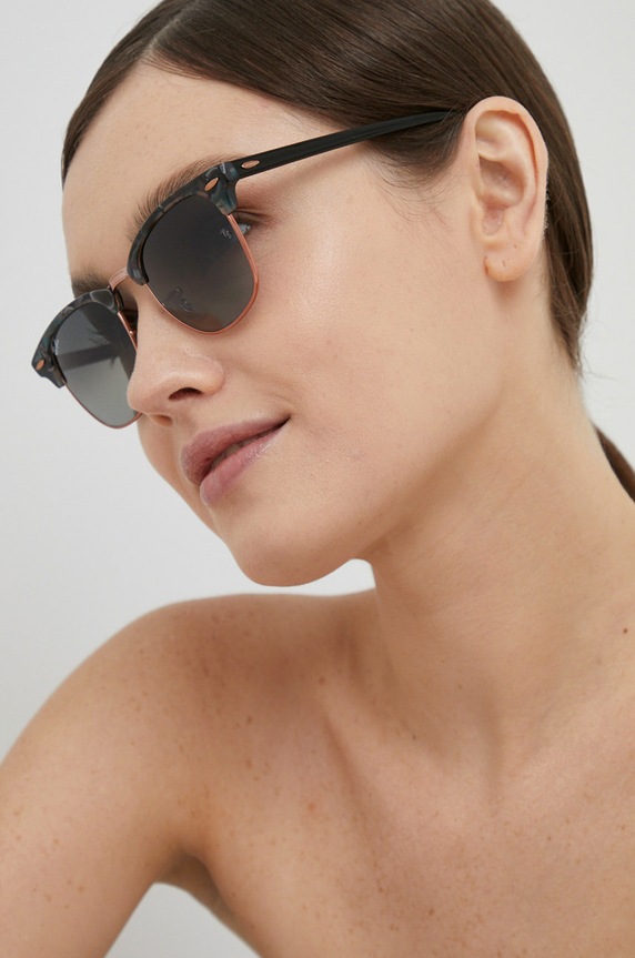 Ray-Ban - Okuliare Clubmaster 0RB3016.125571.51