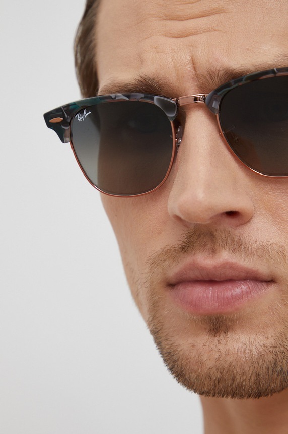 Ray-Ban - Okuliare Clubmaster 0RB3016.125571.51