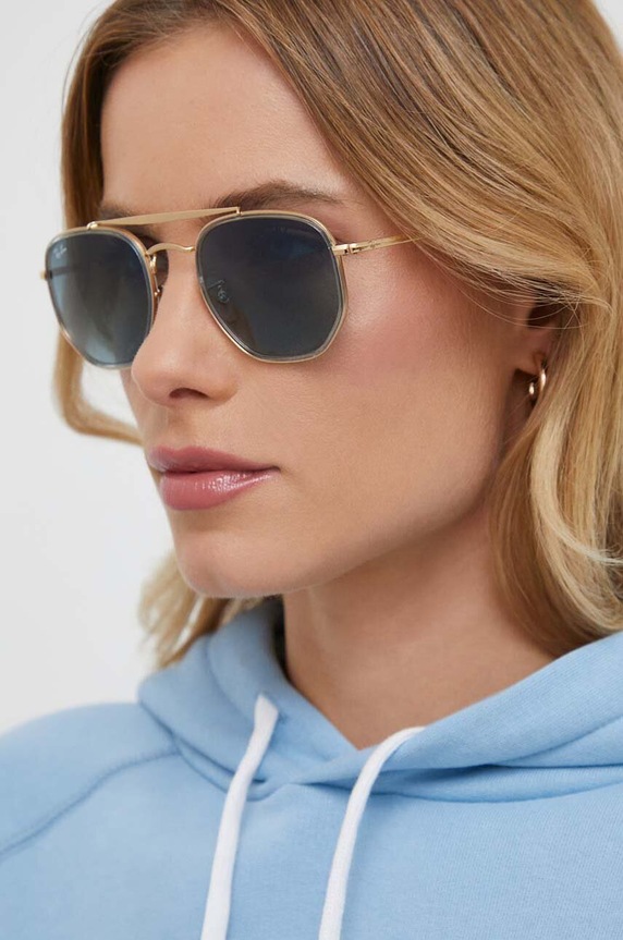 Brýle Ray-Ban THE MARSHAL II modrá 0RB3648M.91233M.52