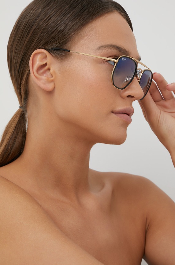 Ray-Ban – Okulary THE MARSHAL II 0RB3648M.91673F.52 czarny