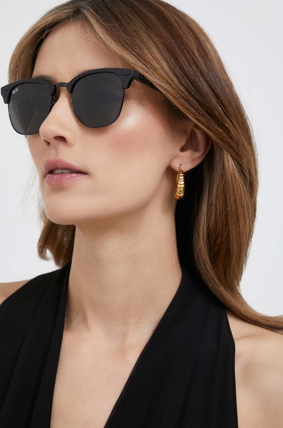 Ray-Ban - Okulary przeciwsłoneczne CLUBMASTER 0RB3016.1305B1.51