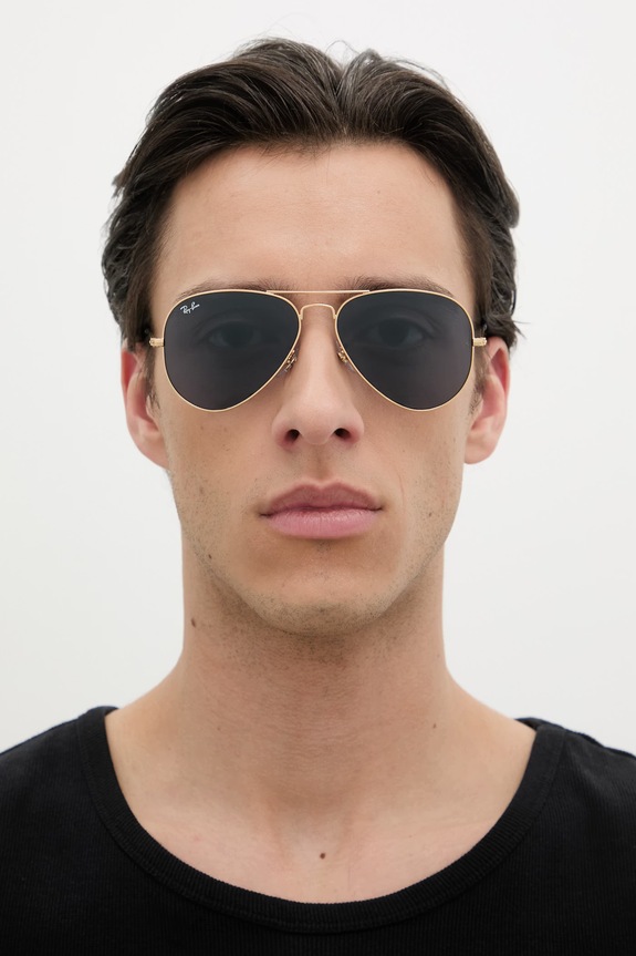 Accesorii Ray-Ban ochelari de soare AVIATOR LARGE METAL 0RB3025 aur