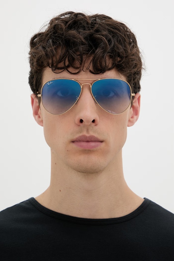 Ray-Ban AVIATOR LARGE METAL slnečné okuliare 0RB3025 zlatá AA00
