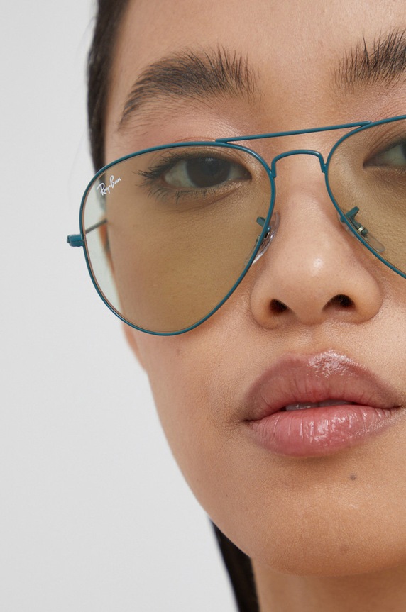 Ray-Ban okulary przeciwsłoneczne AVIATOR LARGE METAL 0RB3025